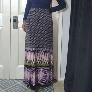 Purple Passion Maxi Skirt Size M